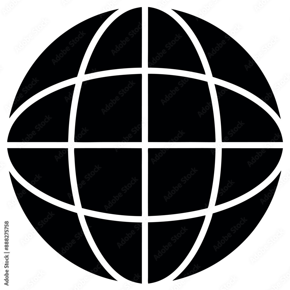 global internet web icon black and white silhouette vector art flat design background image illustrations. global internet web icon black and white silhouette vector art flat design background image illustrations.