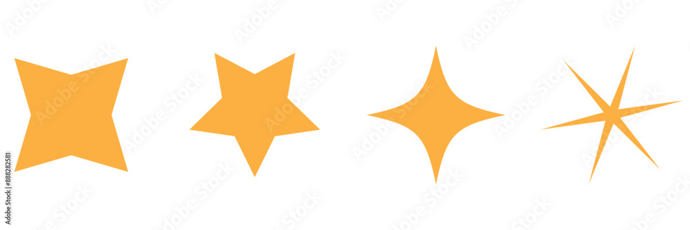 Sparkle Icons set. Twinkle stars collection. Shine star icons. Effect shine, glitter, twinkling and clean. Star sparkle icon. Vector illustration. Sparkle Icons set. Twinkle stars collection. Shine star icons. Effect shine, glitter, twinkling and clean. Star sparkle icon. Vector illustration.