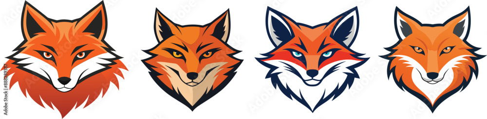 fox hade vector illustration fox hade vector illustration