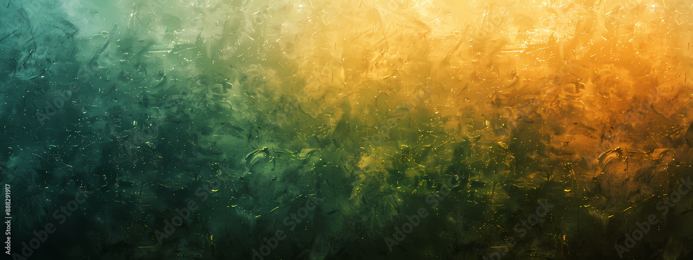 Fototapeta premium Abstract Gradient in Green and Yellow