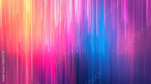 Abstract Digital Art with Vertical Lines and Gradient Colors, digital art, abstract art, colorful, lines