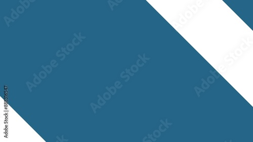 Blue white screen transition background. Abstract animation for intro or transition. Geometric screen loader.