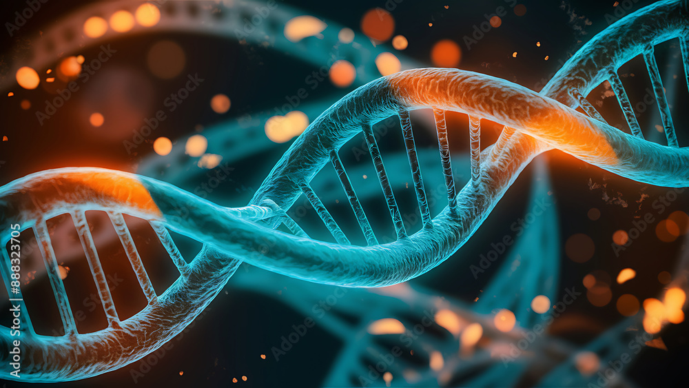 Human DNA model futuristic background. dna double helix structure. human dna 3d model. Human DNA model futuristic background. dna double helix structure. human dna 3d model.