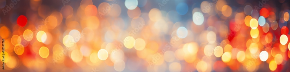 Sparkling bokeh lights, Christmas banner Sparkling bokeh lights, Christmas banner