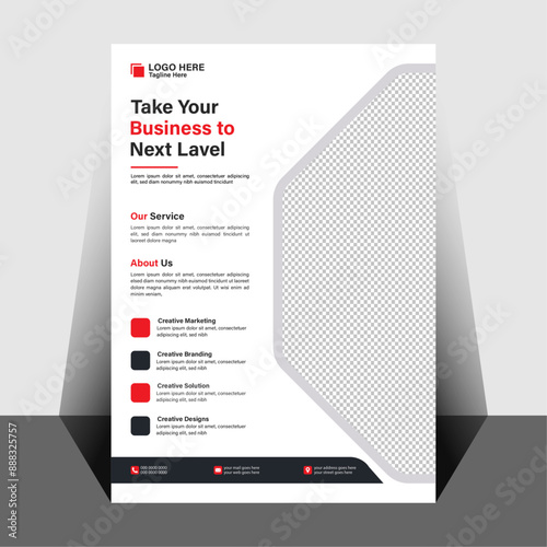 Simple flyer design, modern flyer design, professional business, layout print luxury template, business flyer, perfect for creative professional business