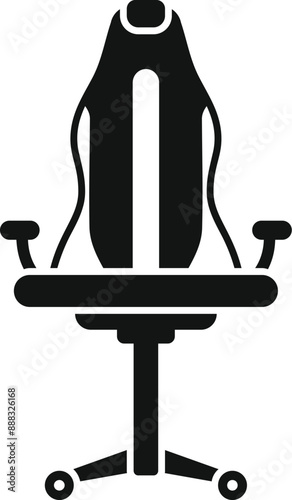 Ergonomic chair designed for gamers, providing comfort and support during long gaming sessions
