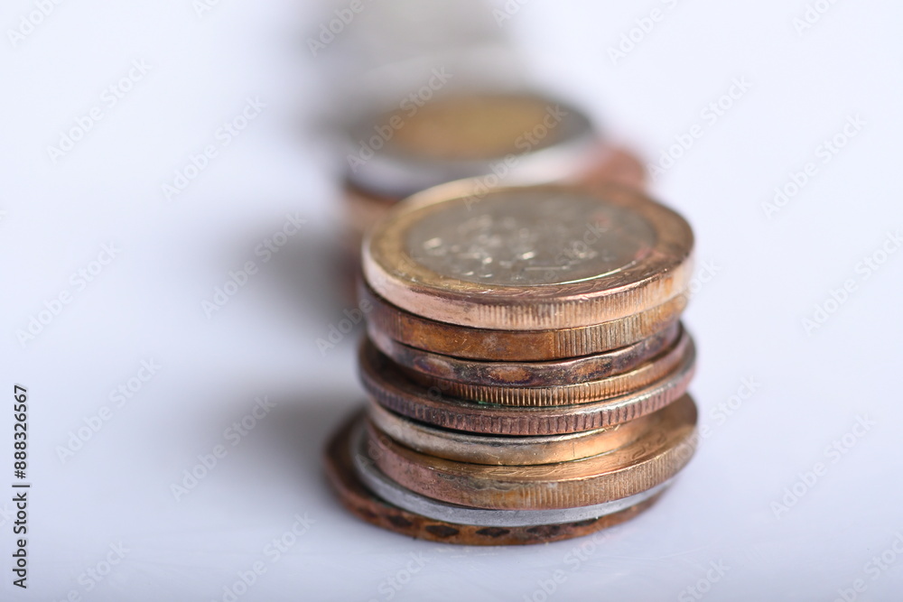 Chilean coins, personal economy of people Chilean coins, personal economy of people