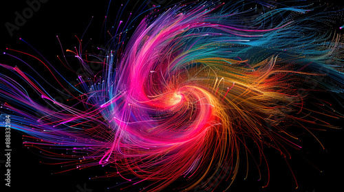 colorful swirl