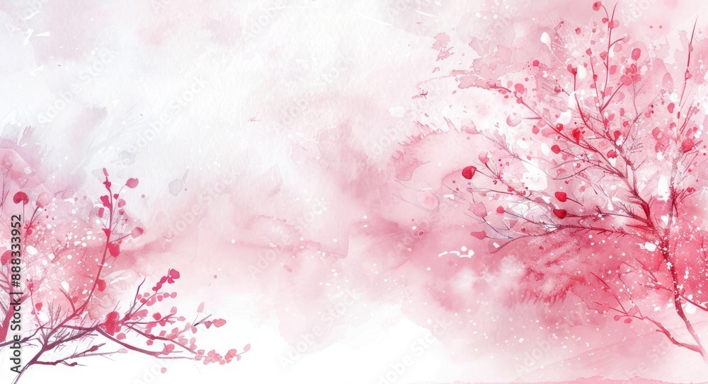 Dreamy Watercolor. Soft Pastel Pink Background Washed in Watercolor for Winter Art Dreamy Watercolor. Soft Pastel Pink Background Washed in Watercolor for Winter Art