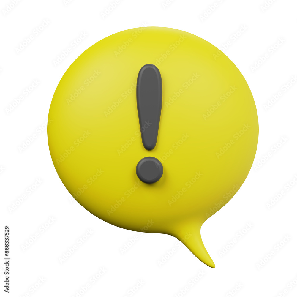 Various 3D Speech bubble icons Various 3D Speech bubble icons
