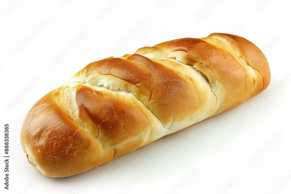 Hot dog bun isolated on white background Hot dog bun isolated on white background