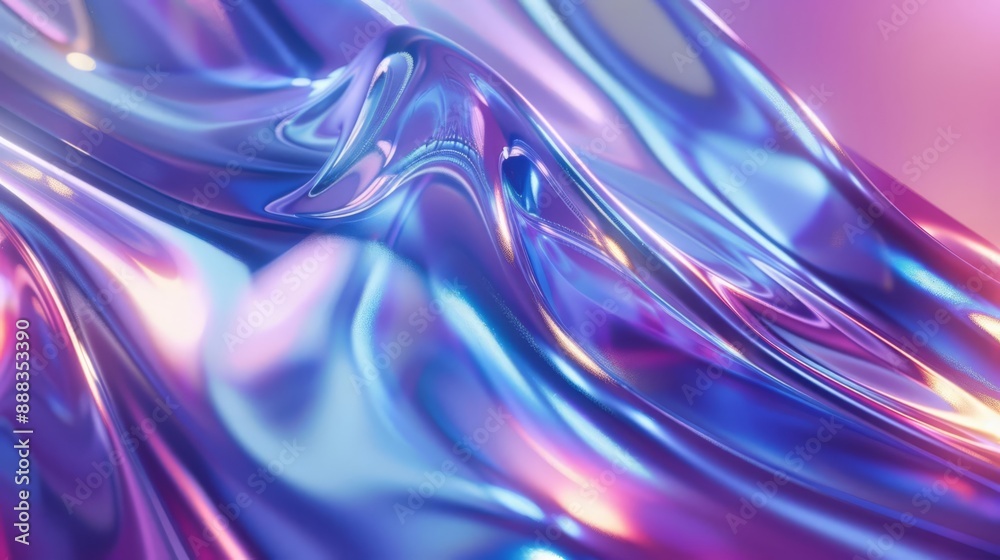 Gradient background with metallic sheen, futuristic, cool tones, digital rendering, sleek and modern for hightech advertisements Gradient background with metallic sheen, futuristic, cool tones, digital rendering, sleek and modern for hightech advertisements