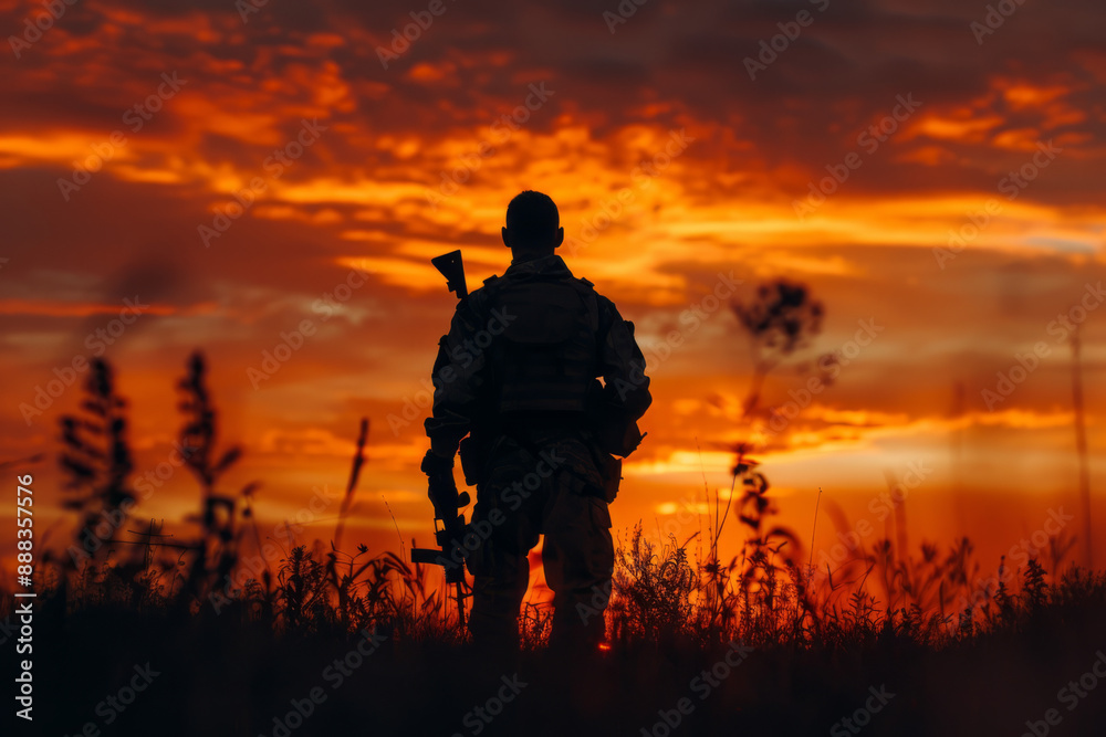 Fototapeta premium Soldier