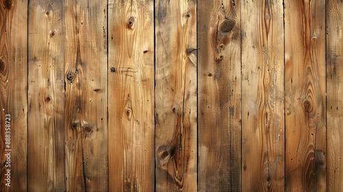 Rustic wooden planks background with various textures and natural knots, perfect for design, textural, or decorative use.