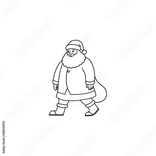 cartoon santa claus cartoon, illustration, vector, people, person, woman, boy, drawing, men, funny