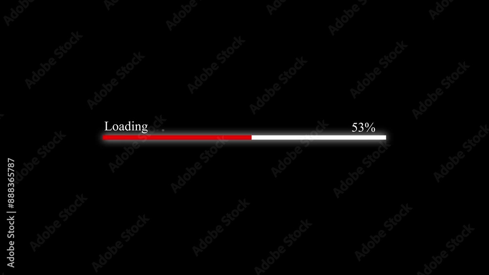 Loading Icon Animation. Loading bar downloading bar loading screen pixelated progress animation Loading Transfer Download 0-100% in black background. Loading Icon Animation. Loading bar downloading bar loading screen pixelated progress animation Loading Transfer Download 0-100% in black background.