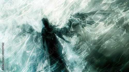 angel silhouette