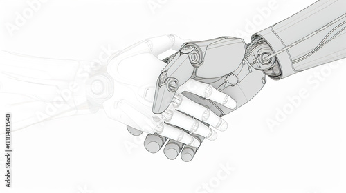 bots hand shake  © Viktor