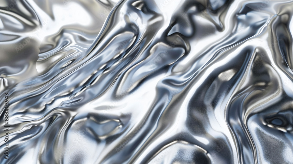 Close up texture of liquid shiny metal in silver gray color with highlights and shimmers. Liquid metallic texture Close up texture of liquid shiny metal in silver gray color with highlights and shimmers. Liquid metallic texture