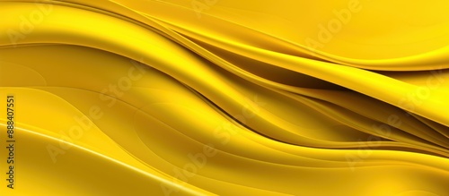 Abstract Golden Waves © waliyah