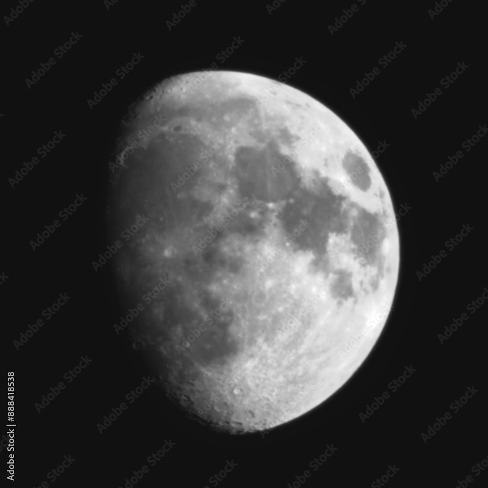 Waxing Gibbous Moon at 74.84% Illumination Waxing Gibbous Moon at 74.84% Illumination