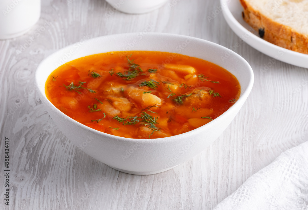 Ukrainian and russian national red borsch Ukrainian and russian national red borsch