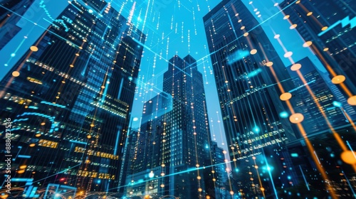 Wallpaper Mural The Futuristic Cityscape Torontodigital.ca