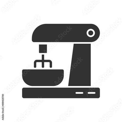 Kitchen Mixer Icon Sign Symbol