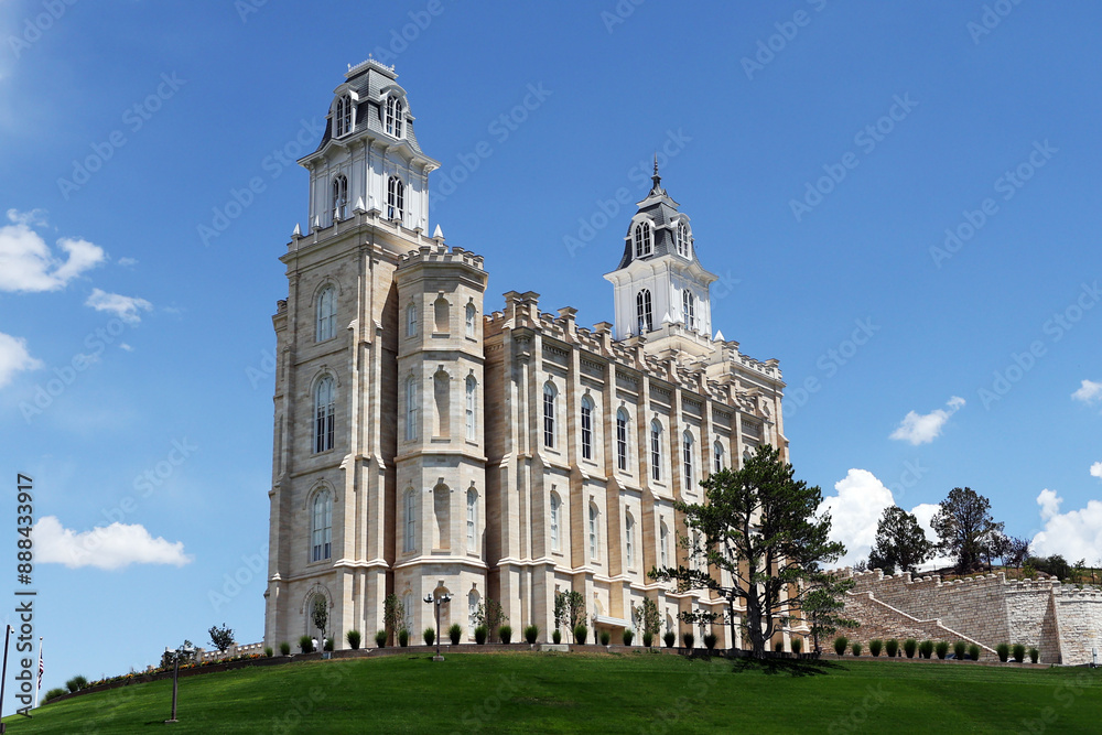 Fototapeta premium Manti, Utah Temple