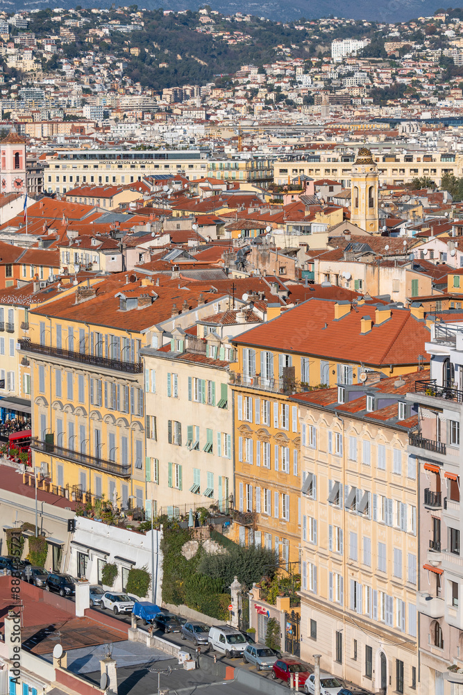 Panorama of city of Nice, France Panorama of city of Nice, France