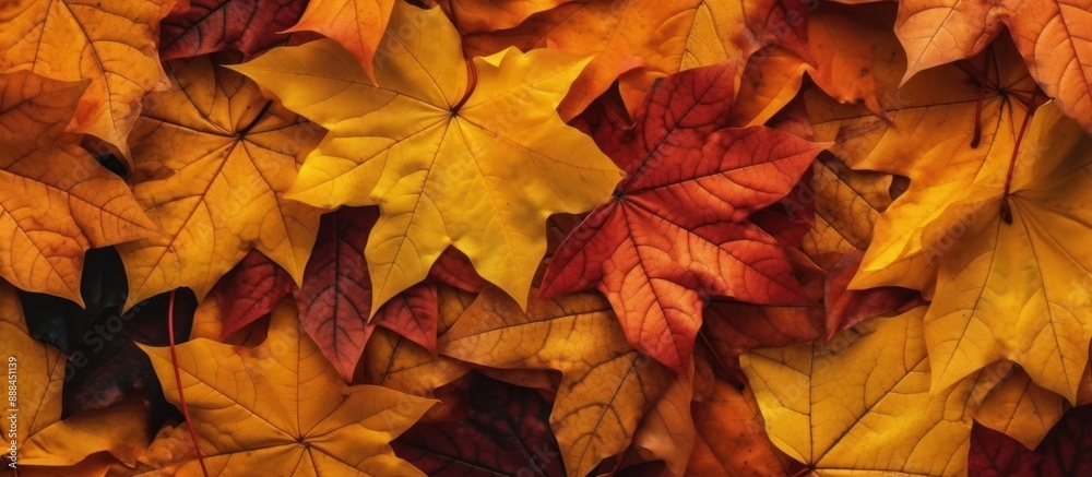 Autumn Leaves Background: A Vibrant Display of Fall Colors Autumn Leaves Background: A Vibrant Display of Fall Colors