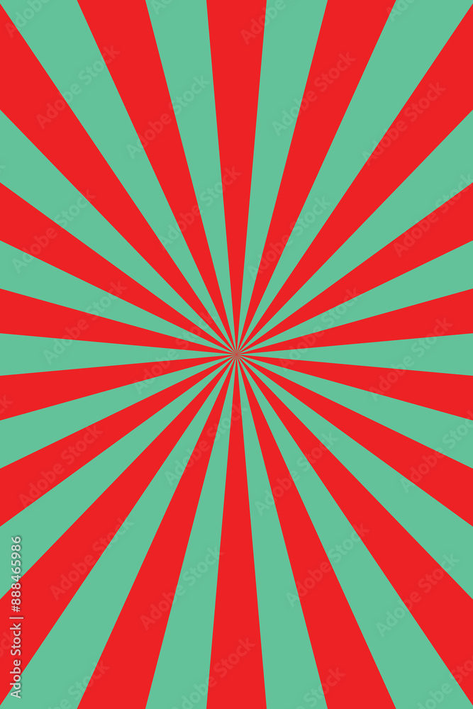 Fototapeta premium Retro sunburst background