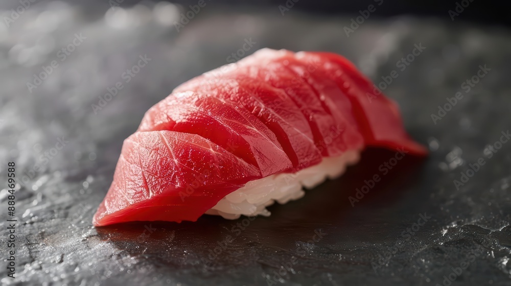Chutoro midcut, with its perfect balance of lean and fatty tuna creating a rich and indulgent burst Chutoro midcut, with its perfect balance of lean and fatty tuna creating a rich and indulgent burst