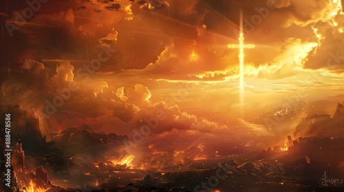 Apocalyptic themes of the Second Coming of Jesus