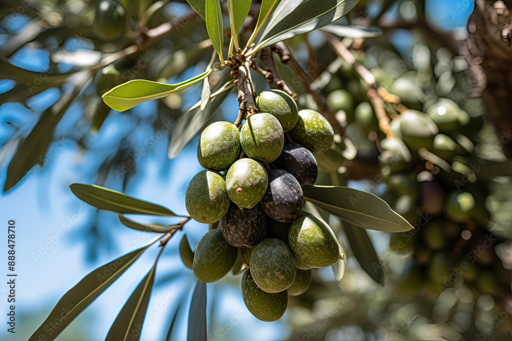 Olives in the tree Olives in the tree