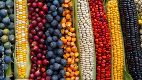 A look at the diversity of corn crops and their products photo