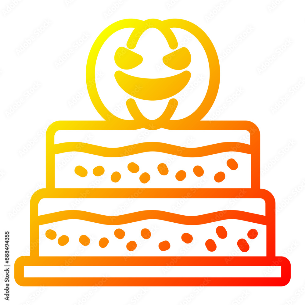 cake halloween icon cake halloween icon