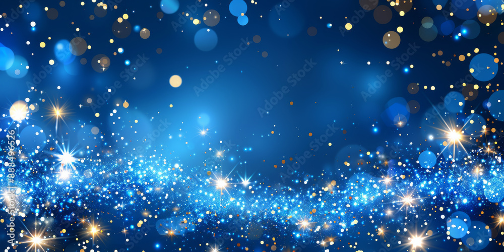A digital abstract blue background with sparkling dots and flowing lines, representing a concept of connectivity. A digital abstract blue background with sparkling dots and flowing lines, representing a concept of connectivity.