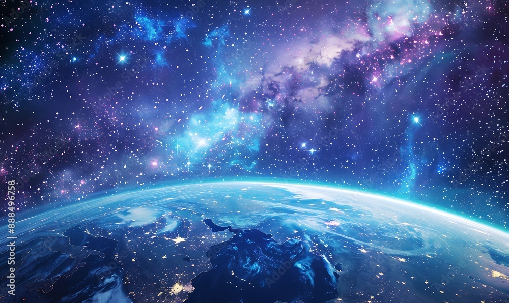 Fototapeta premium Earth From Space