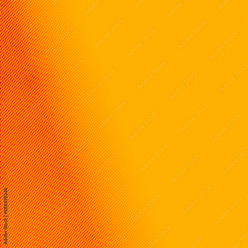 Fototapeta premium Orange squared banner background for poster, social media posts events, Ads and various design works