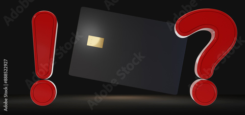 red exclamation mark and re...