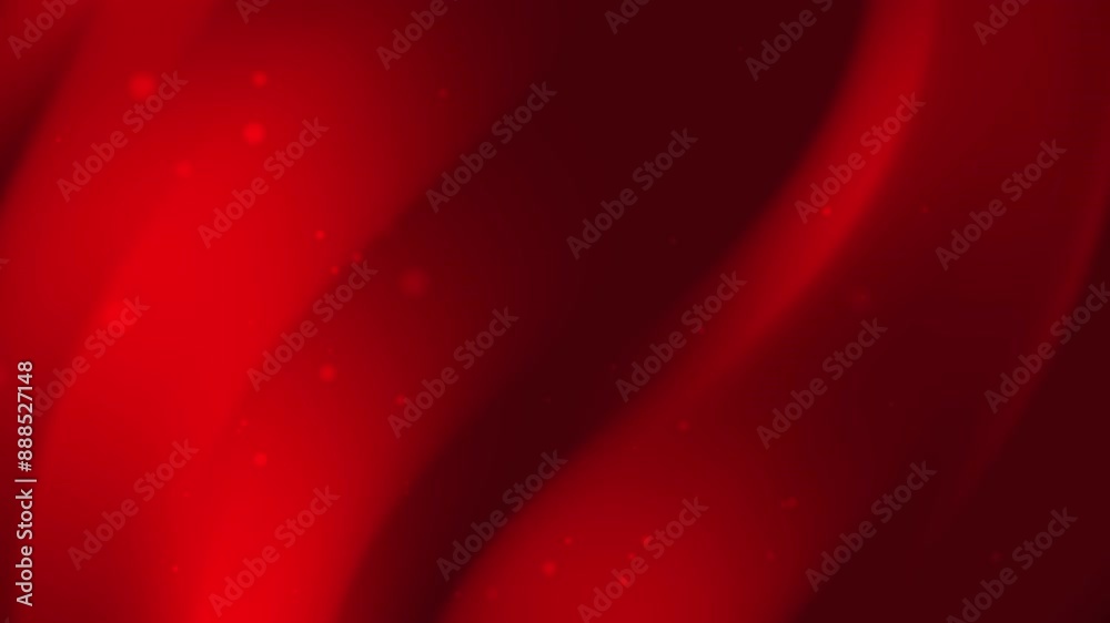 Red gradient background with abstract red blurred lines and white dots. Suitable for presentations, posters, and digital designs needing an energetic backdrop.