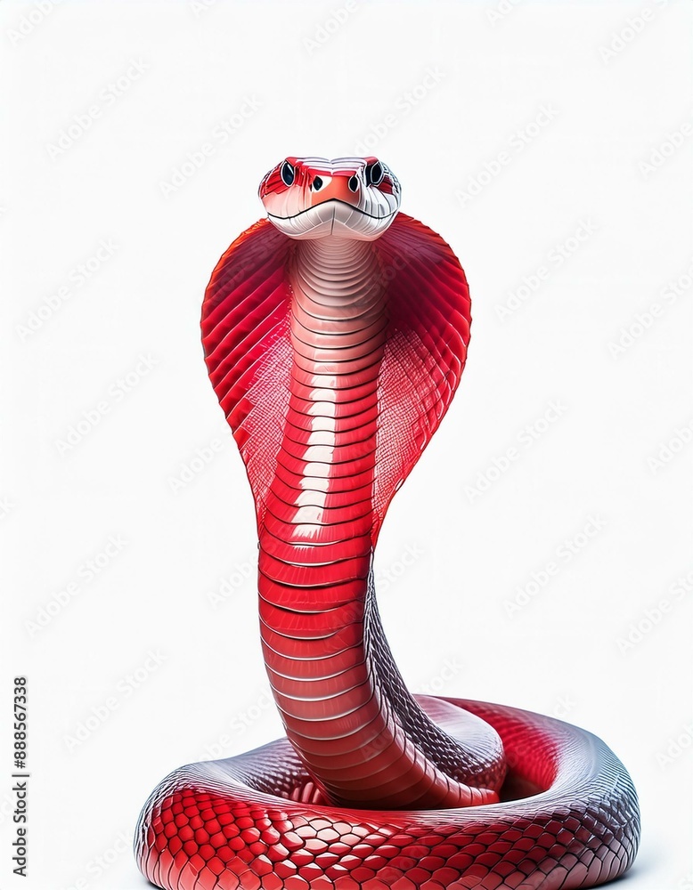 Fototapeta premium red snake
