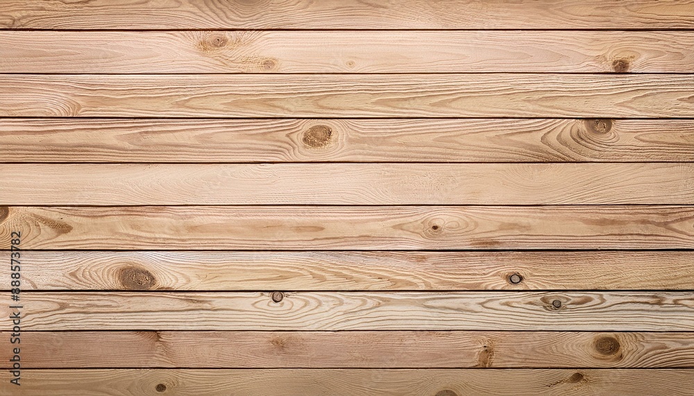 Naklejka premium Natural wood texture, top view of natural pattern for backdrop, light wooden color, abstract background.