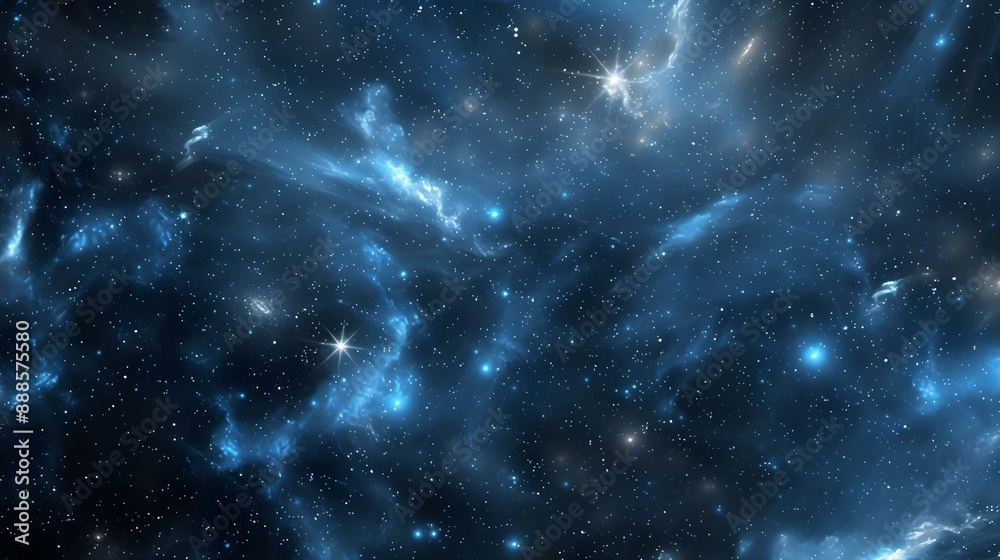 Fototapeta premium Starry night sky backdrop