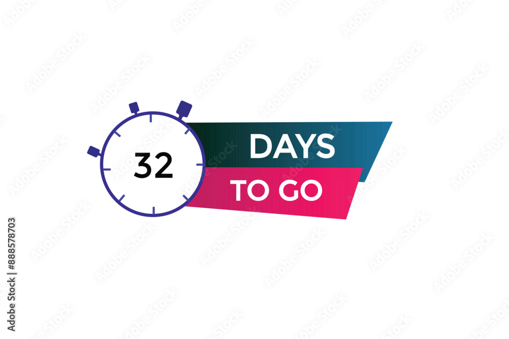 32 days to go, icon, stile, timer, countdown, clock, go to, time, background, template, 32 days to go, countdown, sticker, left banner, business, sale, label button
32 days to go, icon, stile, timer, countdown, clock, go to, time, background, template, 32 days to go, countdown, sticker, left banner, business, sale, label button