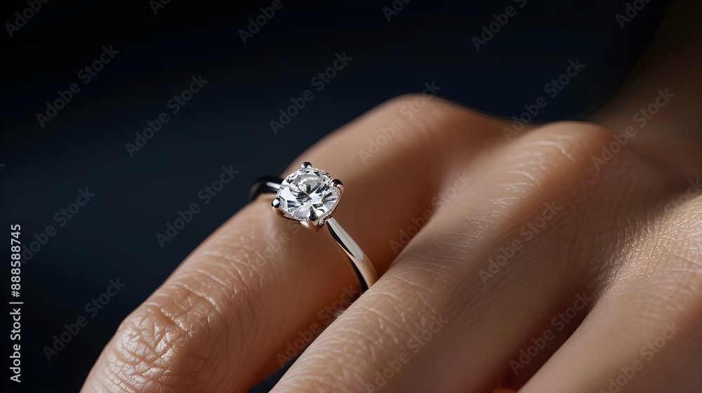 Exquisite minimalist diamond ring Exquisite minimalist diamond ring