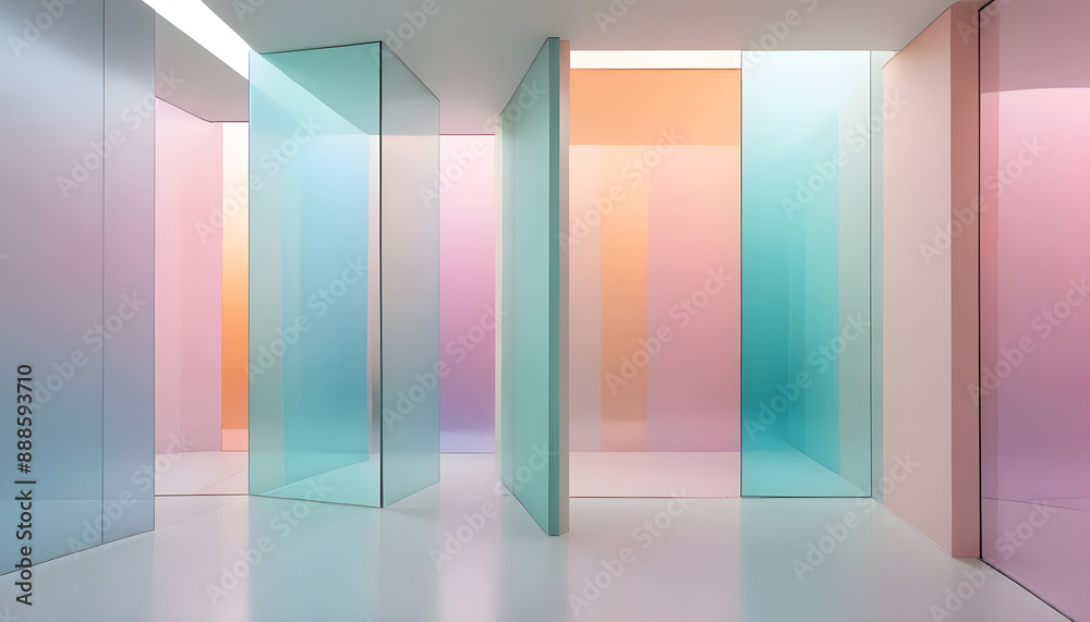 modern architectural room pastel colored background 13 modern architectural room pastel colored background 13