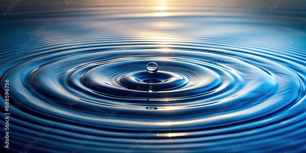 Abstract image of ripples in water representing lingering echoes, echo, emotional resonance, reverberating, patterns, subtle Abstract image of ripples in water representing lingering echoes, echo, emotional resonance, reverberating, patterns, subtle