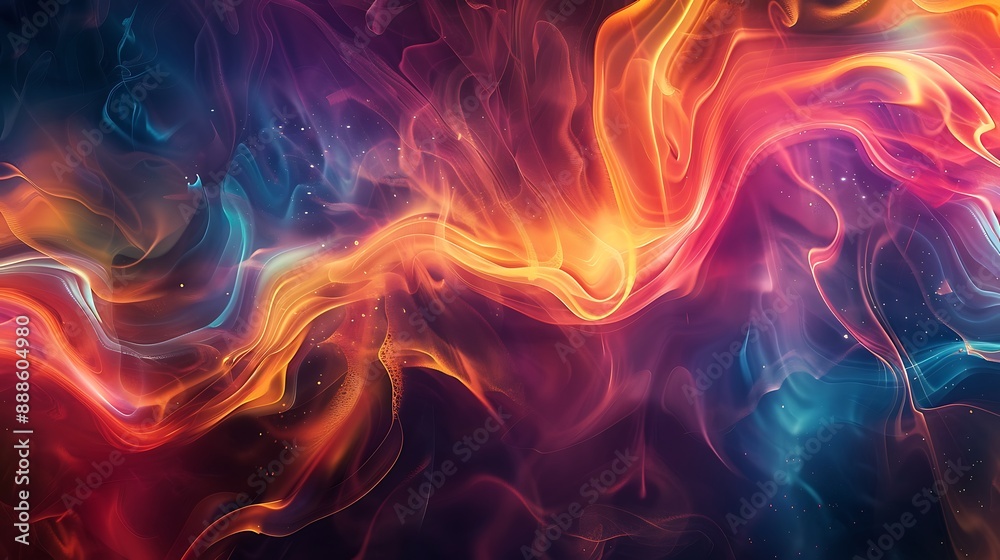 Bright liquid waves cascading in a rhythmic pattern against a black background. Bright liquid waves cascading in a rhythmic pattern against a black background. Bright liquid waves cascading in a rhythmic pattern against a black background. Bright liquid waves cascading in a rhythmic pattern against a black background.
